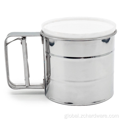 China Manual Fine Mesh Stainless Steel Flour Sifter Sieve Factory